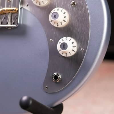 Eastman FT-SC'52-IBM FullerTone Series SC Electric Guitar - Ice Blue Metallic with Gig Bag image 10