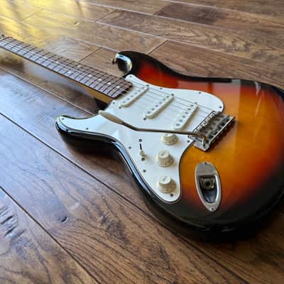 1993 Fender ST-62 Stratocaster Reissue Left-Handed MIJ Sunburst image 4