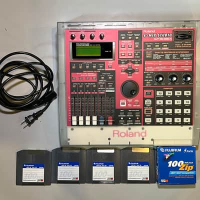 Roland SP-808EX e-MIX Studio Phrase Sampling Workstation 2000s - Red image 1