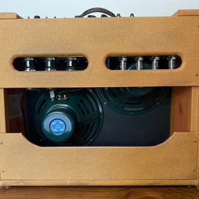 1956 Fender Tweed Twin 5D8-A Narrow Panel 2x12" Guitar Combo image 3