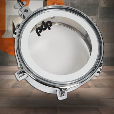 PDP Mini Timbale 4x10 Chrome Over Steel (PDMT410) image 1