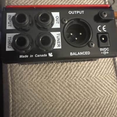 Radial JDX Direct-Drive Reactor Amplifier Direct Box 2010s - Red image 2