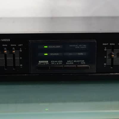 AKAI 9-Band Stereo Graphic Equalizer EA-M659 égaliseur graphique vintage Japan image 5