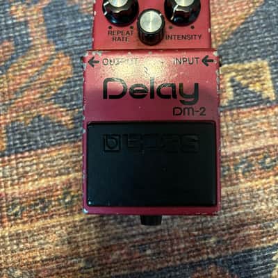 極上美品1981-2年頃初期型アナログディレイBOSS Delay DM-2 専用1981-2年頃初期型アナログディレイBOSS Delay DM-2 DM-2 Delay