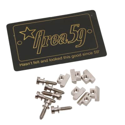 Area59' ABR-1 Replacement Saddles/Screws fits Gibson® Vintage correct Soft Brass Alloy image 1