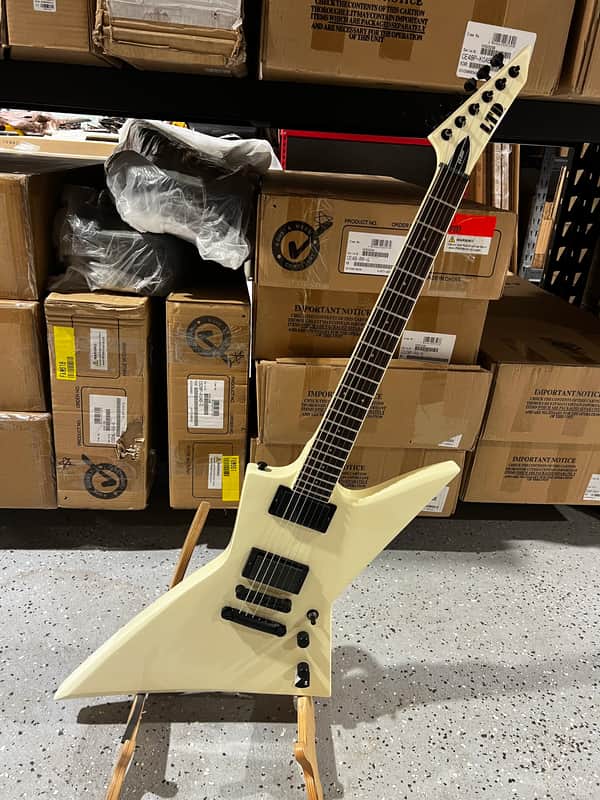 ESP LTD EX-200 Solidbody Electric Guitar - Olympic White image 1