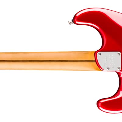 Fender American Ultra II Stratocaster HSS Maple FB Sinister Red with Case image 2