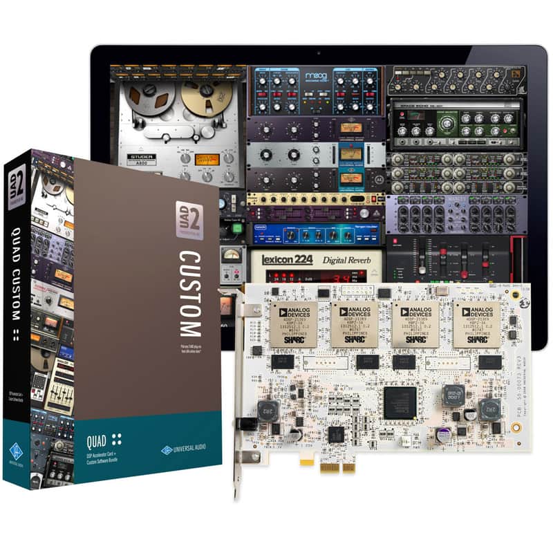 Universal Audio UAD-2 QUAD Custom DSP Accelerator Card image 1