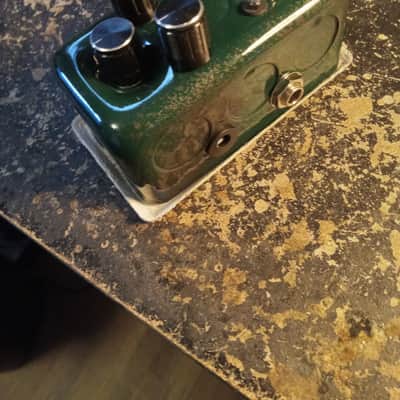 Dongeomac BC108 Fuzz Face with Bias control in Green with Silver Splatter image 5