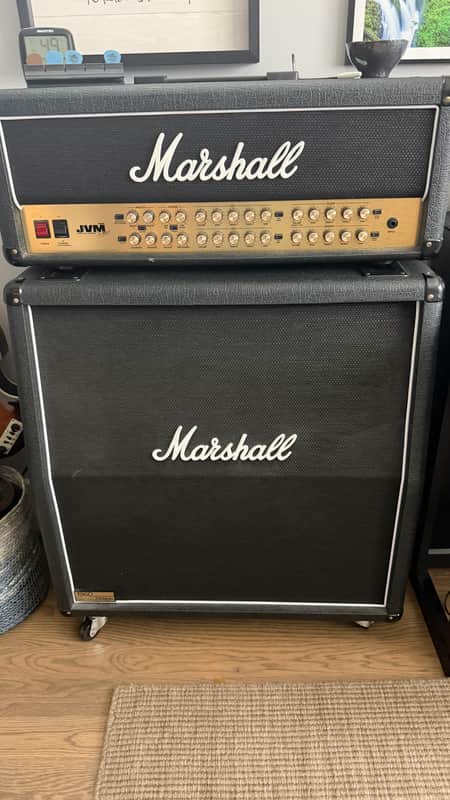 Marshall JVM410H 4-Channel 100-Watt Guitar Amp Head 2007 - Present - Black image 1