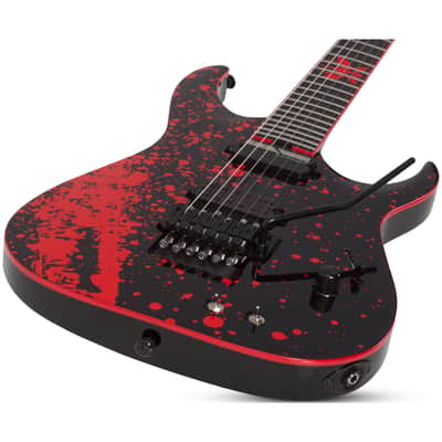 Schecter Sullivan King Banshee-6 FR S Obsidian Blood - Electric Guitar image 5
