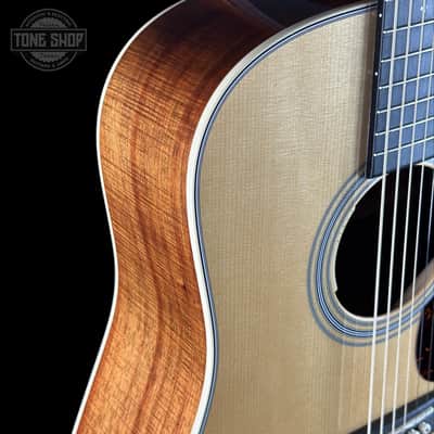 Used 2021 Martin Custom Shop 28 Style Dread VTS Adi/Highly Flamed Koa w/LR Baggs Anthem w/case TSU25221 image 9