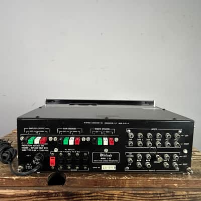 McIntosh C-26 Preamplifier 1970’s - Black/green image 10