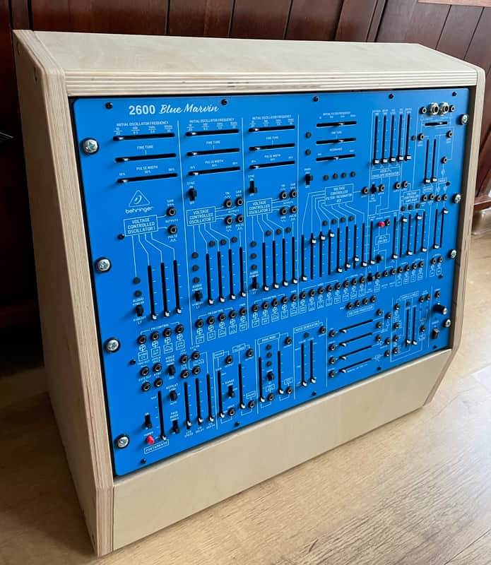 Slanted Rack for Behringer 2600 studio rack 19" ply wood for audio units 20 ° ANGLE   8U size image 1