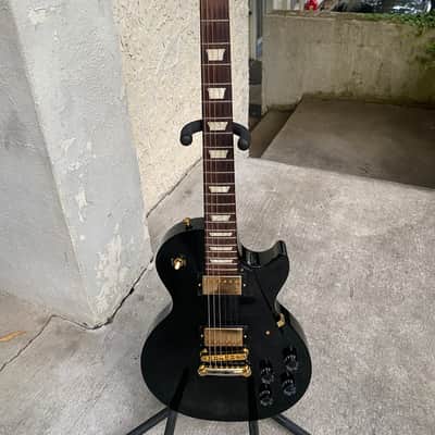 Gibson Les Paul Studio Push Pull Tone Guitar Center Exclusive- Ebony Gold Hardware image 24
