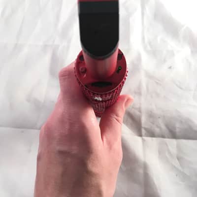 Sennheiser SKM 5200 Handheld Wireless microphone 2000's Custom Red Crystal ME 5005 capsule & B5000 image 11