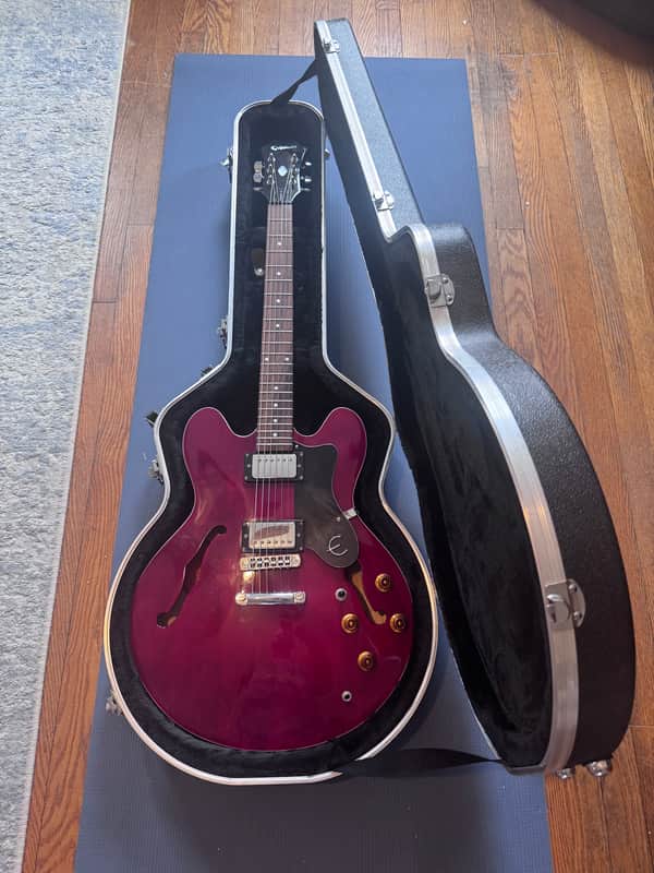 1997 Epiphone Dot 335 w/ Hard Gator Case image 1