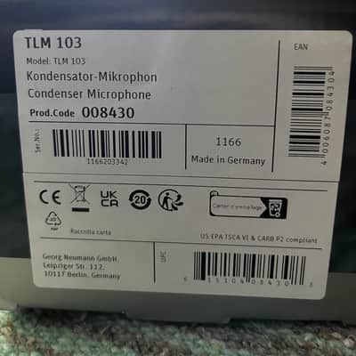 Neumann TLM 103 Mono Set - Nickel image 2