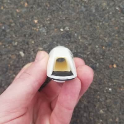Greg Weir .075" white alto sax mouthpiece image 5