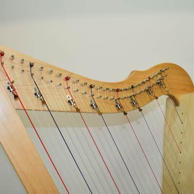 Rees Harps Sharpsicle Harp, 26 Strings, Natural image 3
