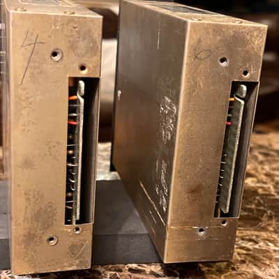 API 550A Vintage Matched Pair S/N 5427 5428 Melville Sequential Huntington 2520 Very Good image 2
