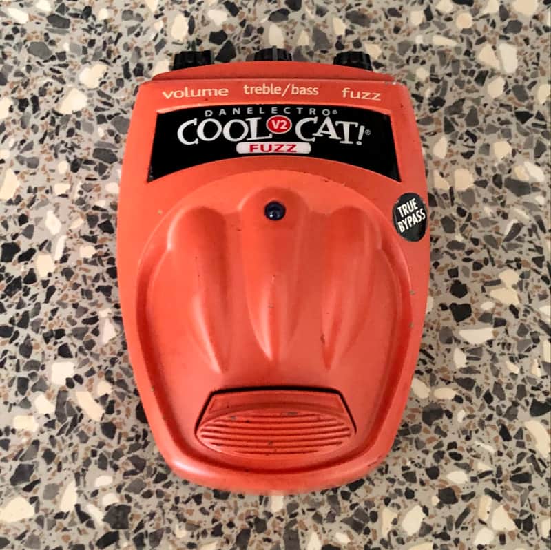 Danelectro Cool Cat Fuzz V2 2010s - Orange image 1