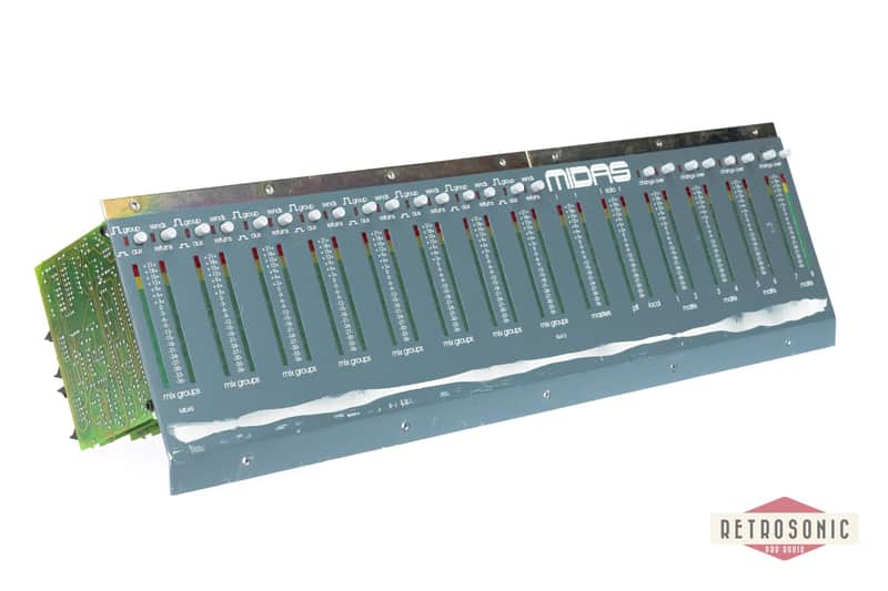 Midas XL412 Mix Group & Master Meters A169T538 image 1