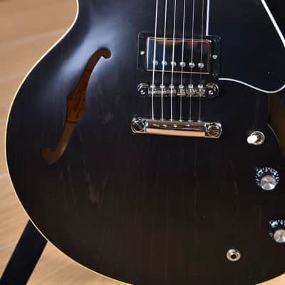 Gibson ES-335 Satin Trans Black image 11