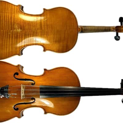 Rare Old/Antique, Authentic, Labelled 4/4 Violin/Fiddle Franz Juhling, Dresden 1884 - Perfect Sound - European Top Master - Certificate - Youtube VIDEOS image 11