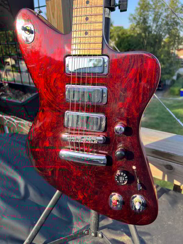 2011 Gibson Firebird X Limited Edition - Redolution + Original Case + Bag + Most of the accessories | ROBIT MAGIC