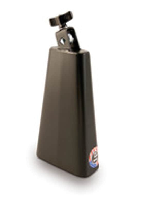 LP Black Mambo Cowbell 8" with 1/2"Mount image 1