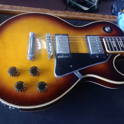 Drifter Les Paul Copy 1970s Sunburst Made in Korea w/Original Hard case *** FREE SHIPPING *** image 5