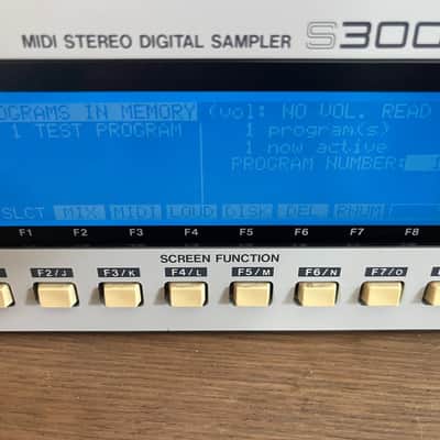 Akai S3000XL Rack Sampler with Gotek USB Floppy Emulator + Original Drive image 4