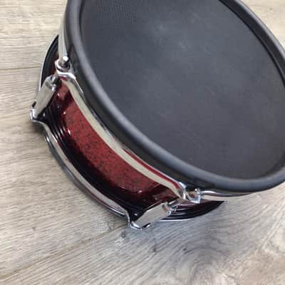 Alesis Strike 10" Dual-Zone Mesh Electronic Red Sparkle Drum Pad image 2