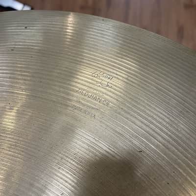 Zildjian VINTAGE A 20" Ride Cymbal 1957-1959 - 2263g image 6