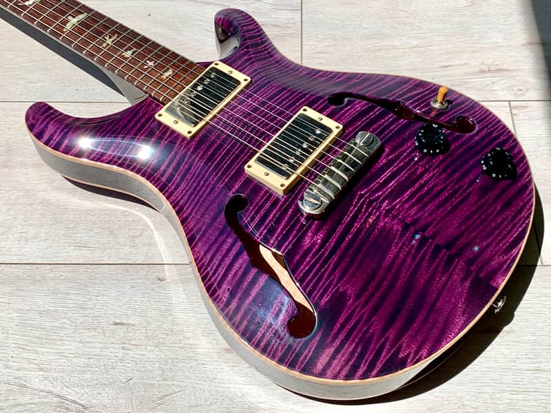 Paul Reed Smith PRS McCarty Hollowbody II 10 Top Purple image 1