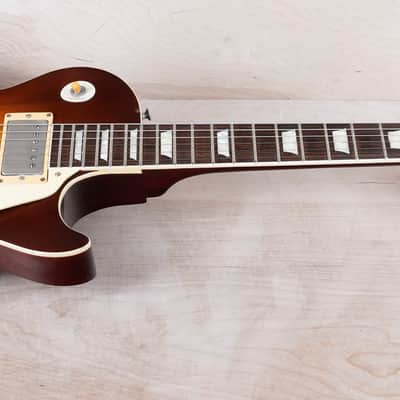 Tokai Love Rock Model LS-50 MIJ 1980 Brown Sunburst Maxon PAFs '59 Neck Profile Vintage Japan w/ Bag image 2