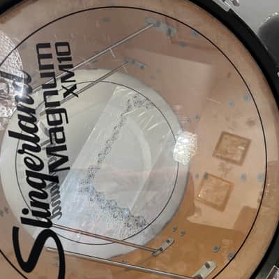 Slingerland Magnum 24x16 Bass Drum 1979 - Silver Mist Excellent condition! image 20