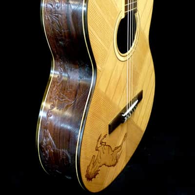 Blueberry NEW IN STOCK Handmade Classical Guitar Nylon Strings Alaskan Spruce and Balinese Rosewood image 10