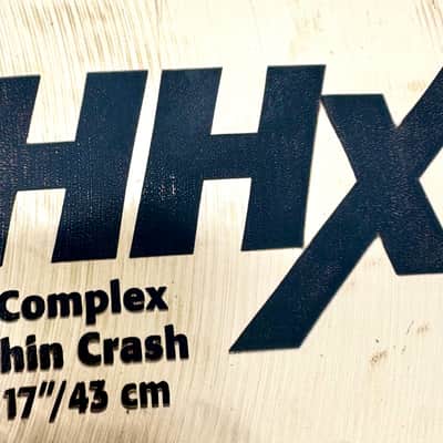 Sabian 17" HHX Complex Thin Crash Cymbal 2019 - Present - Natural image 2