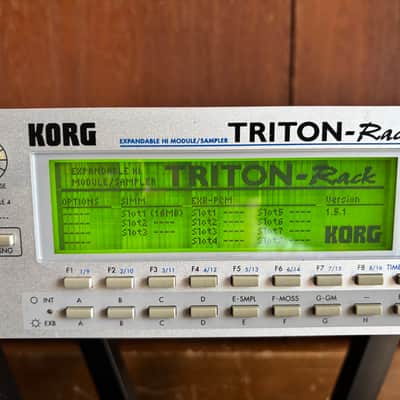 Korg Triton Rack Synthesizer/Sampler Workstation Ver 1.5.1 w/ power supply image 6