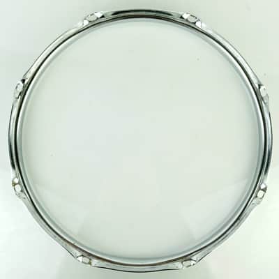 Ludwig 12" 8-Lug 1.6mm Tom Drum Rim/Hoop Vintage80s Chrome Plating Monroe Batter image 6