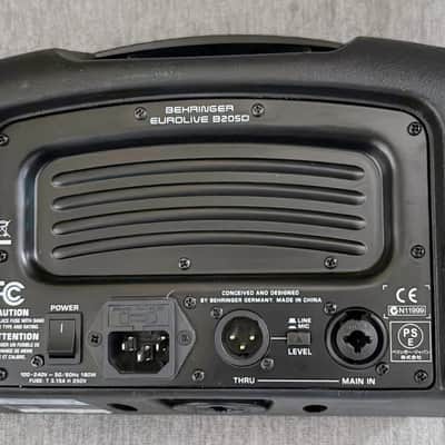 Behringer Eurolive B205D 150-Watt Active PA / Monitor Speaker 2012 - Present - Black image 4