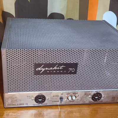 Fully Restored Dynaco ST-70 All Tube Stereo 35WPC Power Amplifier - Fat Bottle USA 6CA7 & 5AR4! image 1