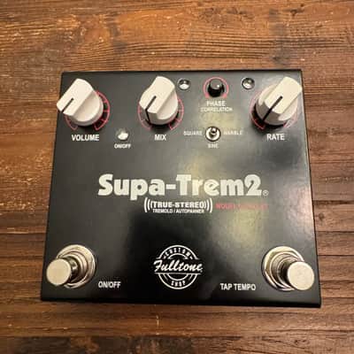 Fulltone Custom Shop Supa-Trem 2 V2 2019 - Present - Black image 2