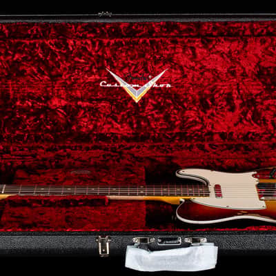 Fender Custom Shop 1960 Telecaster Custom Heavy Relic 3-Tone Sunburst (599) image 7