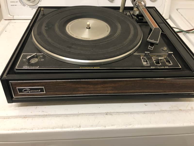 Garrard Synchro Lab (SL) 95B 1978 Black/Silver image 1