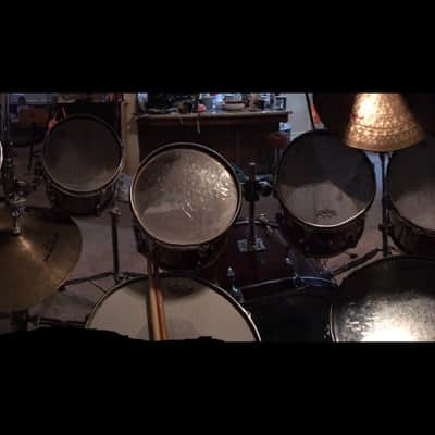 Gretsch Drum Jasper maple USA 1982 Wine red image 5