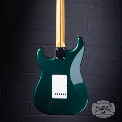 Tokai AST-423 Goldstar HSS Sherwood Green MIJ Ash Body Maple Neck image 3