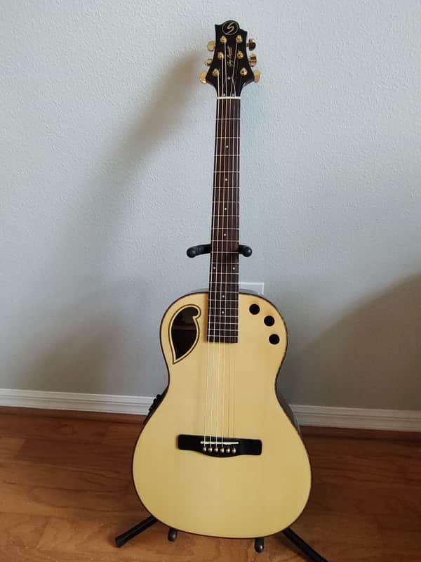 Samick Greg Bennett GPH-100SRE Acoustic Electric Guitar Natural image 1